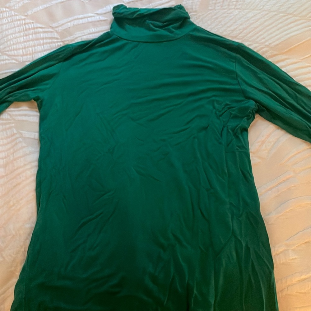 Green Turtle Neck